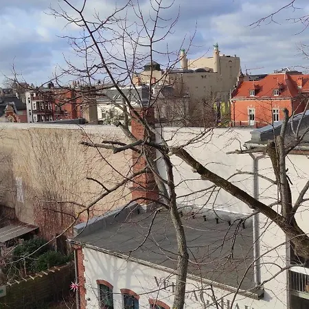 Apartment Cottbus City Mit Blick Ueber Die Daecher - Fuer Treppensteiger Exterior foto